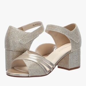 BENJAMIN‎ WALK | NEW Women's Touch Ups Foster Sparkle Heeled Sandals, Size 10